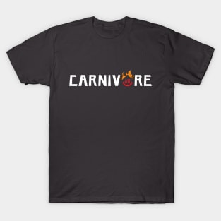 Carnivore Meat Eater, Powered by Meat, Grill Master T-Shirt